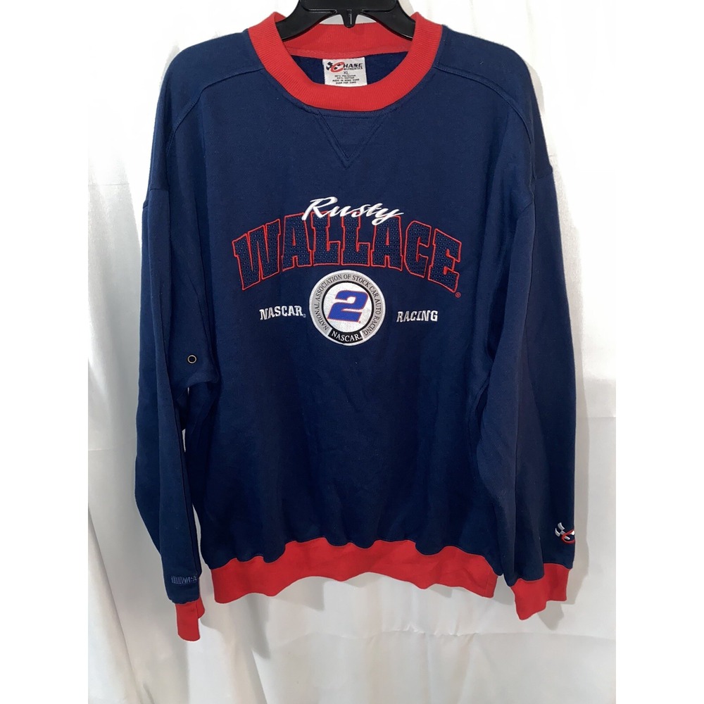 Vintage Rusty Wallace 2 Nascar Sweatshirt Men's XL